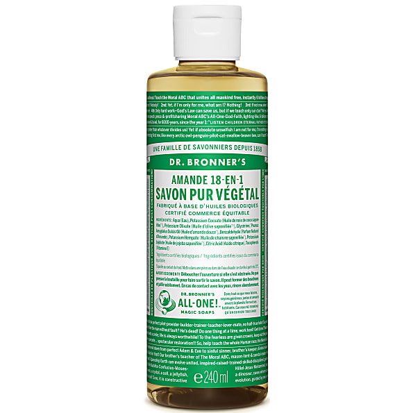 Dr. Bronner's - Savon Liquide de Castille - Amande - 236ml
