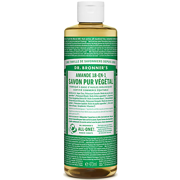 Dr. Bronner's - Savon Liquide de Castille - Amande - 472ml