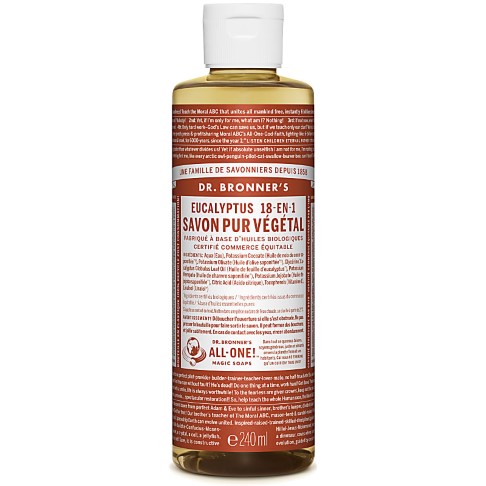 Dr. Bronner's - Savon Liquide de Castille - Eucalyptus - 236ml