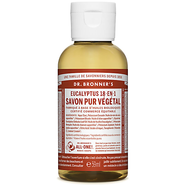 Dr. Bronner's - Savon Liquide de Castille - Eucalyptus - 59ml