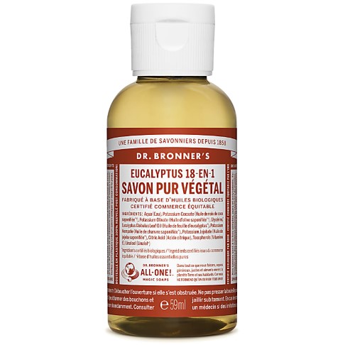 Dr. Bronner's - Savon Liquide de Castille - Eucalyptus - 59ml