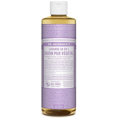 Dr. Bronner's - Savon Liquide de Castille - Lavande - 472ml