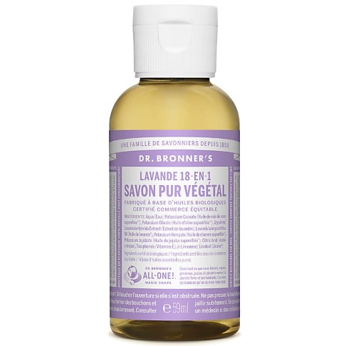 Dr. Bronner's - Savon Liquide de Castille - Lavande - 59ml