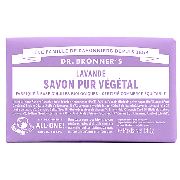 Dr. Bronner's - Savon Solide de Castille - Lavande