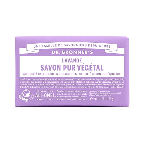 Dr. Bronner's - Savon Solide de Castille - Lavande