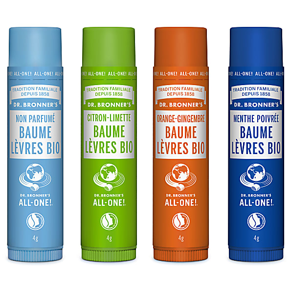 Dr. Bronner's - Baume à Levres (Citron-Limette)