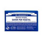 Dr. Bronner's - Savon Solide de Castille - Menthe Poivrée