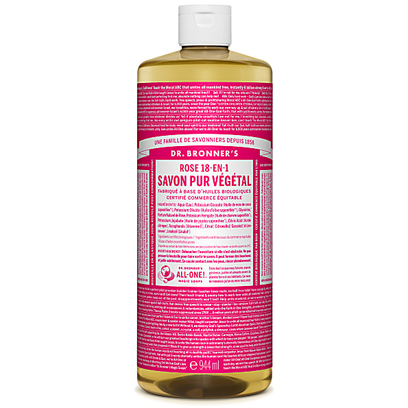 Dr. Bronner's - Savon Liquide de Castille - Rose - 946ml