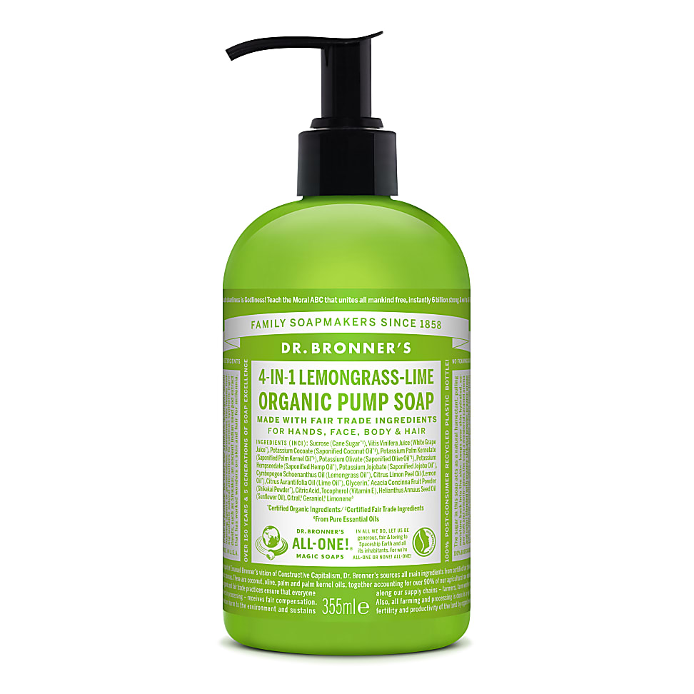 Dr. Bronner's - Savon Liquide Shikakai - Citronnelle Citron Vert -...