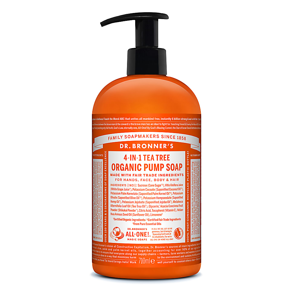 Dr. Bronner's - Savon Liquide Shikakai - Arbre à The - 710ml
