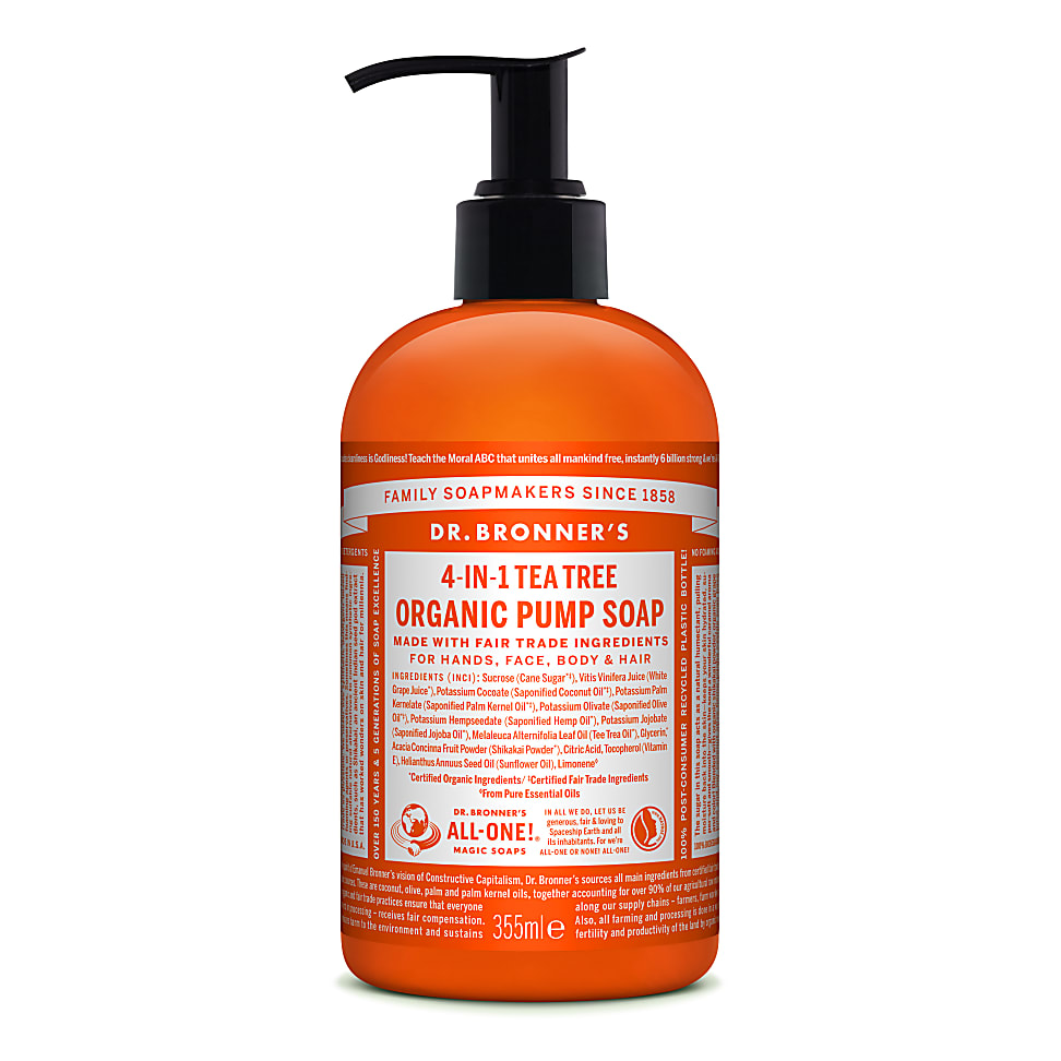 Dr. Bronner's - Savon Liquide Shikakai - Arbre à The - 355 ml