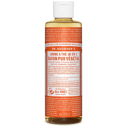 Dr. Bronner's - Savon Liquide de Castille - Arbre à thé - 236ml