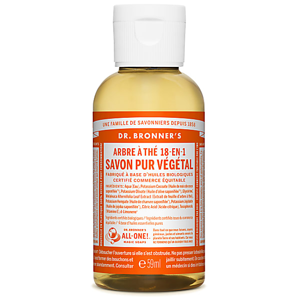 Dr. Bronner's - Savon Liquide de Castille - Arbre à The - 59ml