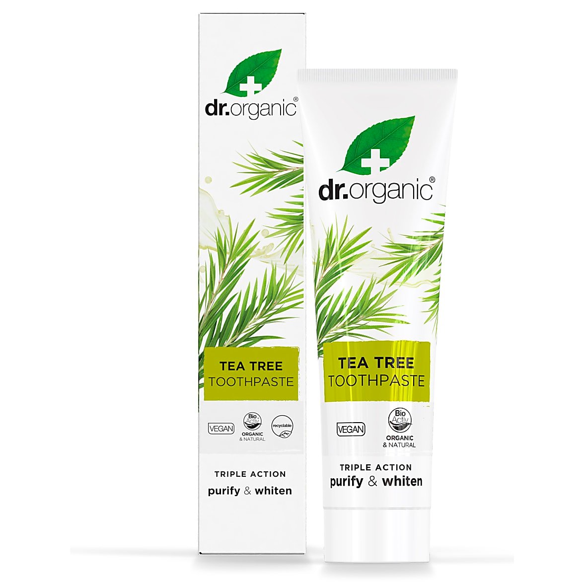 Dr.Organic Dentifrice Arbre a The