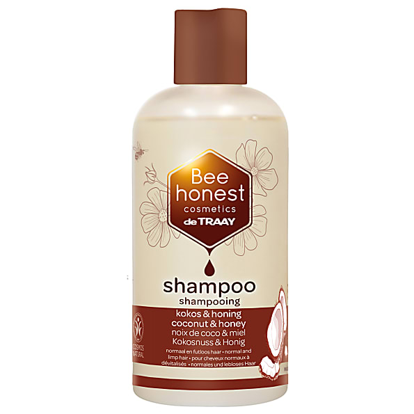 Bee Honest Shampooing Noix de Coco & Miel (cheveux normaux a devita...