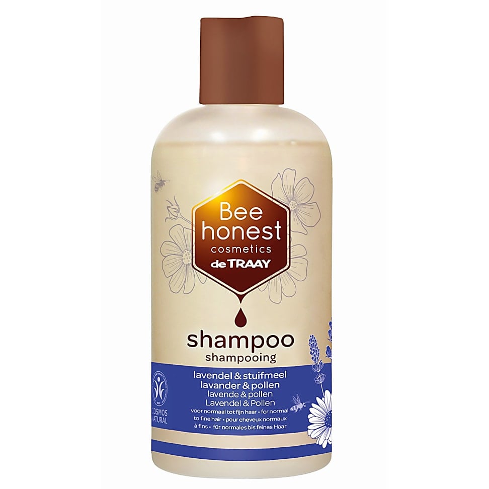 Bee Honest Shampooing Lavande & Pollen (cheveux normaux a fins)