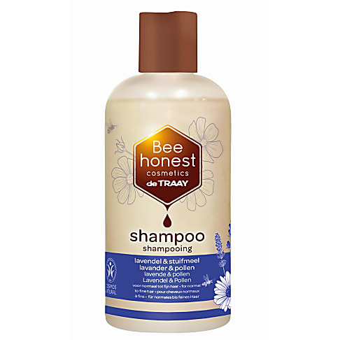 Bee Honest Shampooing Lavande & Pollen (cheveux normaux à fins)
