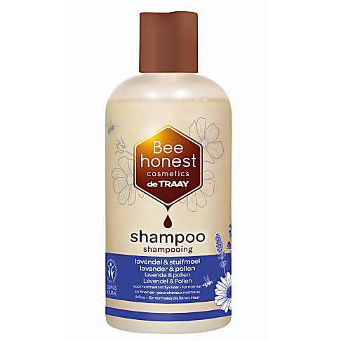 Bee Honest Shampooing Lavande & Pollen (cheveux normaux à fins)