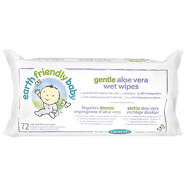 Earth Friendly Baby - Lingettes Douces à l'Aloe Vera