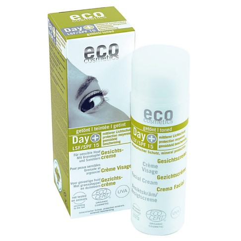 Eco Cosmetics - Crème Visage - Indice 15