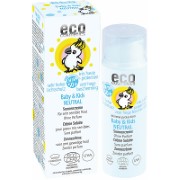 Eco Cosmetics Crème Solaire Neutre Très Haute Protection Bébés SPF 50+