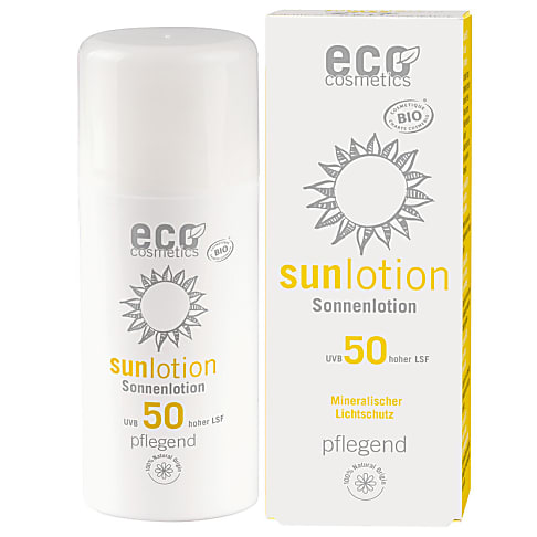 Eco Cosmetics Lotion Solaire Très Haute Protection Indice 50