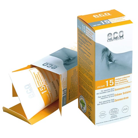 Eco Cosmetics - Crème Solaire - Indice 15