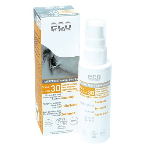 Eco Cosmetics - Huile Solaire - Indice 30