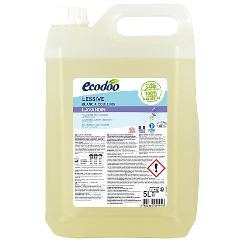 Ecodoo Lessive Liquide Concentrée Lavande 5L