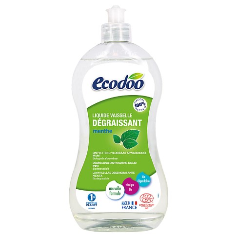 Ecodoo Liquide Vaisselle Dégraissant à la Menthe