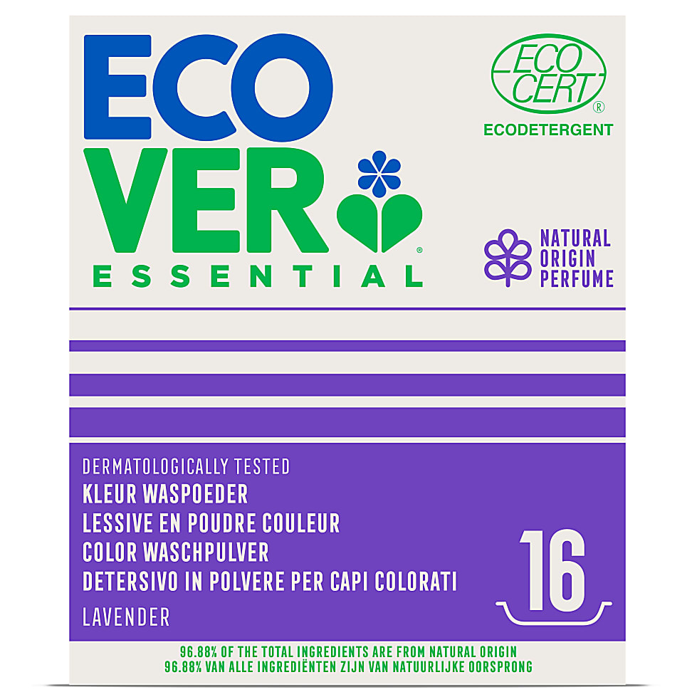 Ecover Essential Lessive Poudre Couleur 1.2KG