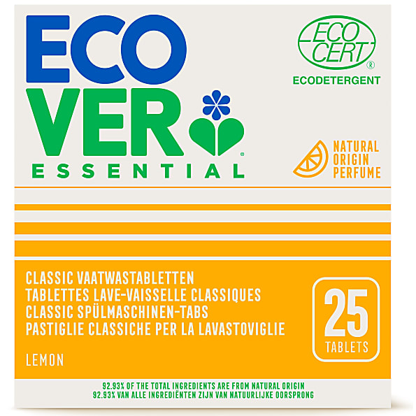 Ecover Essential Tablettes Lave-Vaiselle (25 pc)