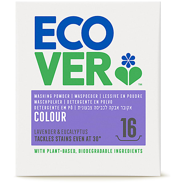 Ecover - Lessive poudre Couleurs vives 1,2 kg