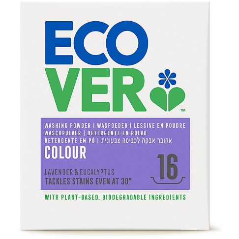 Ecover Lessive Poudre Couleurs Vives 1.2KG