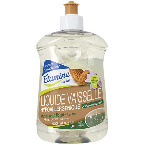 Etamine Du Lys Liquide Vaisselle Hypoallergenique Amande 500ml