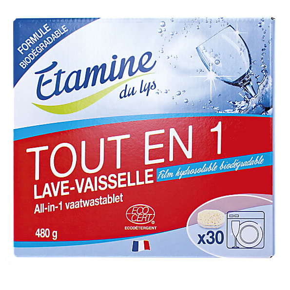 Etamine Du Lys Tablettes Lave-Vaisselle Tout-en-Un (30 tablettes)