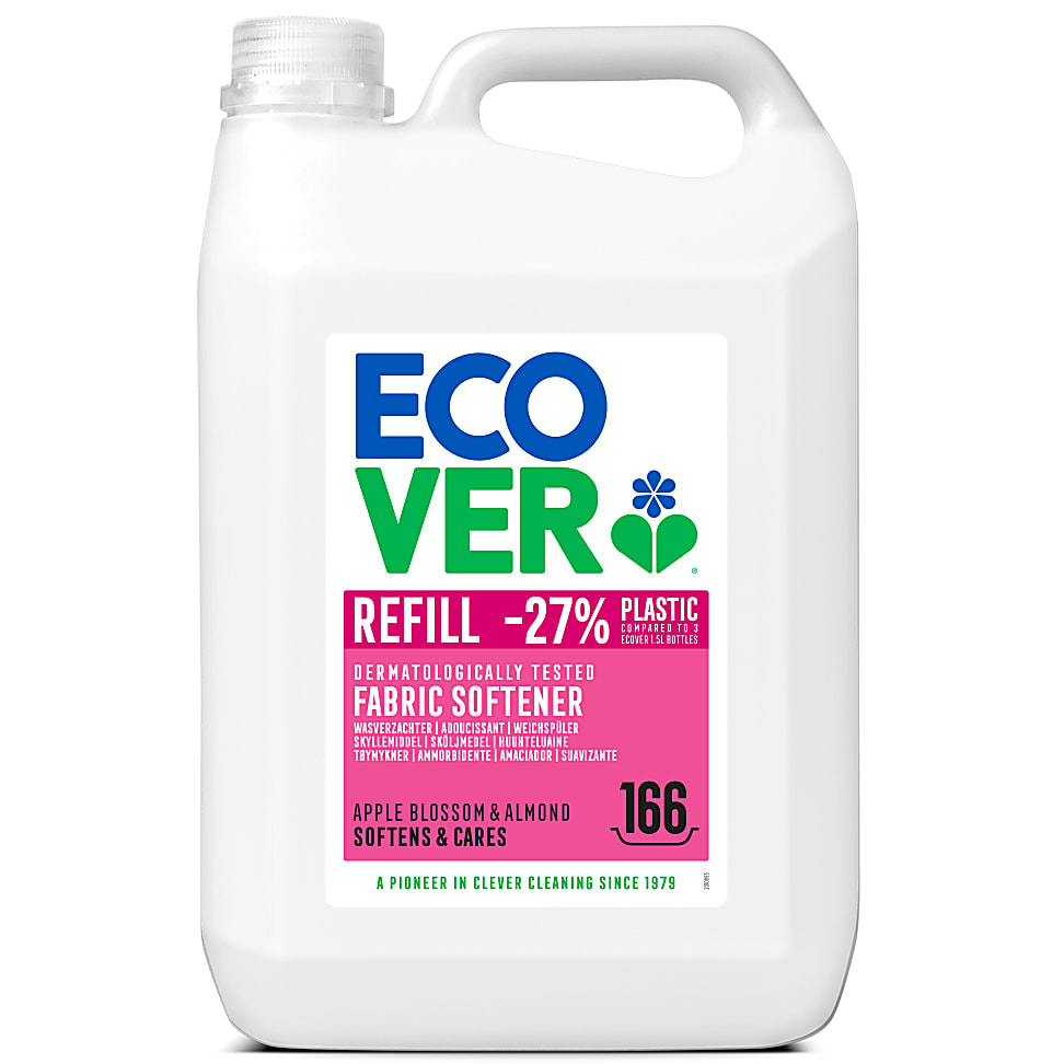 Ecover - Adoucissant - 5 litres (New Apple Blossom & Almond)