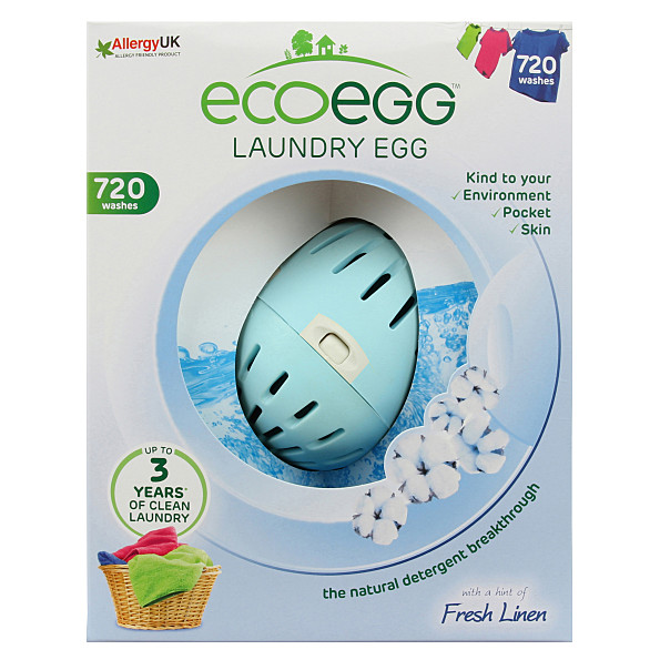 Eco Egg Balle de Lessive 720 Machines (Fresh Linen)