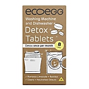 Eco Egg Tablettes Détox x8 Lave-linge et Lave-vaisselle