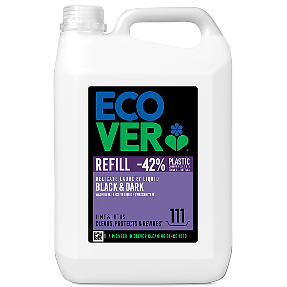 ECOVER Lessive Liquide pour Linge Délicat Noir & Foncé 5L