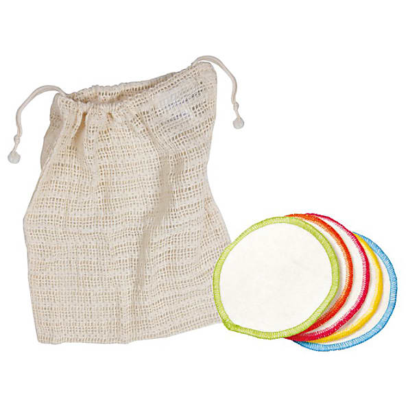 Eco Living Lingettes Reutilisables pour se Demaquiller (10 pc) avec...