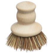 Eco Living Brosse à Casseroles 100% en Bois