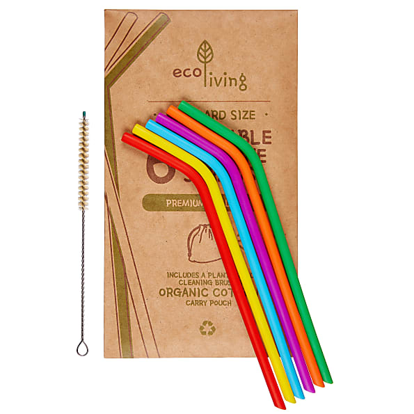 Eco Living Pailles en Silicone (6 pc)