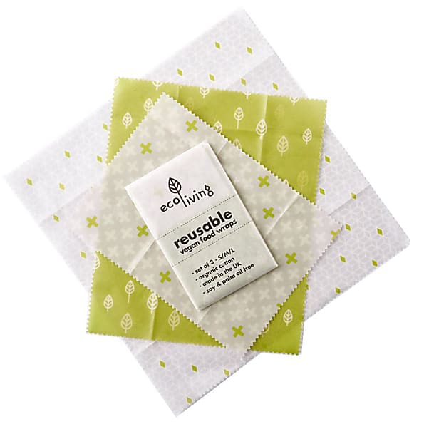 Eco Living Emballages Alimentaires Vegetaliens (3 pc)