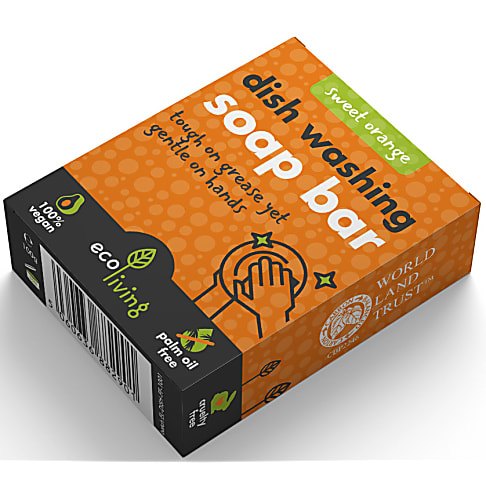 Eco Living Savon Solide à Vaisselle Orange
