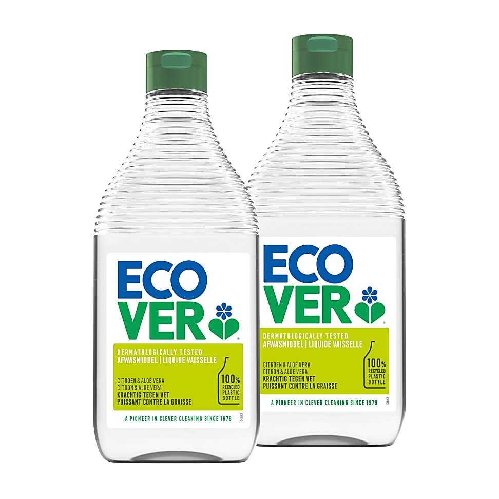 Ecover Liquide Vaisselle Citron & Aloe Vera PACK DUO