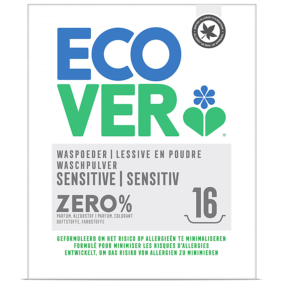 Ecover ZERO Lessive Poudre (16 lavages)