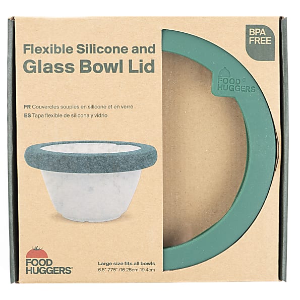 FOOD HUGGERS Large Lid Gradual Green - Couvercles Transparents & Em...