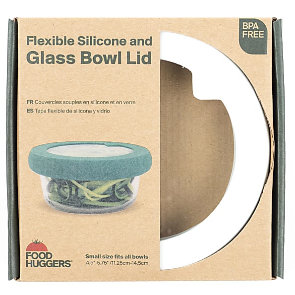 FOOD HUGGERS Small Lid Soft White - Couvercles Transparents & Empil...