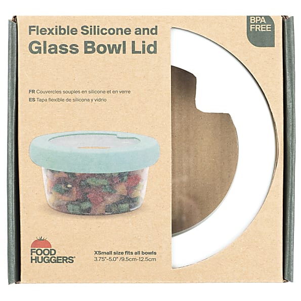 FOOD HUGGERS Xtra Small Lid Soft White - Couvercles Transparents & ...